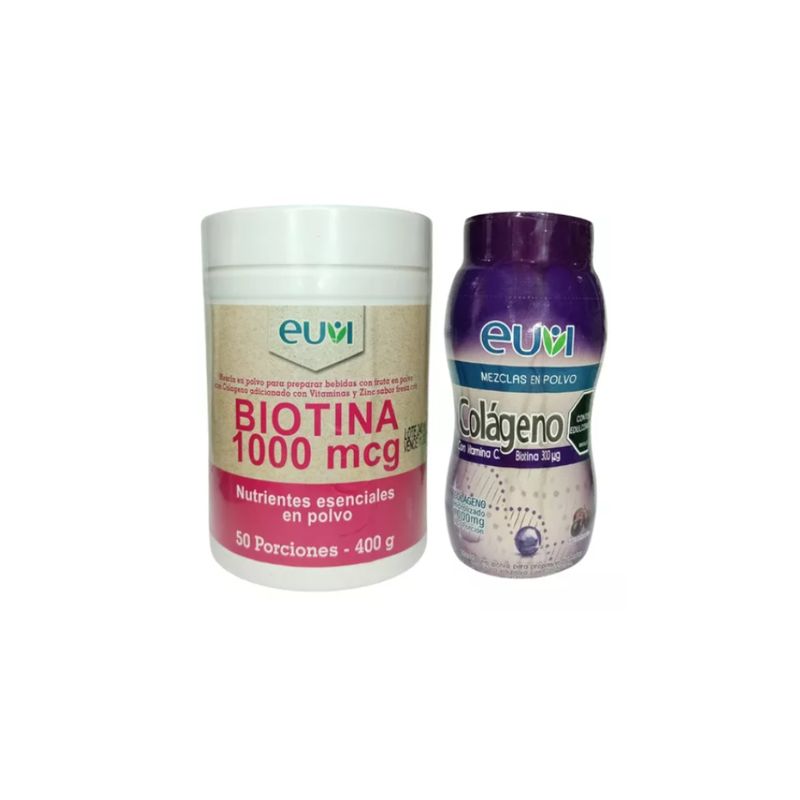 GENERICO - Mezcla en polvo fortificada con Biotina 1000 mcg + obsequio
