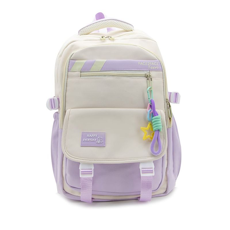 FACE2FACE - Morral de Tela con Estrella Decorativa_.