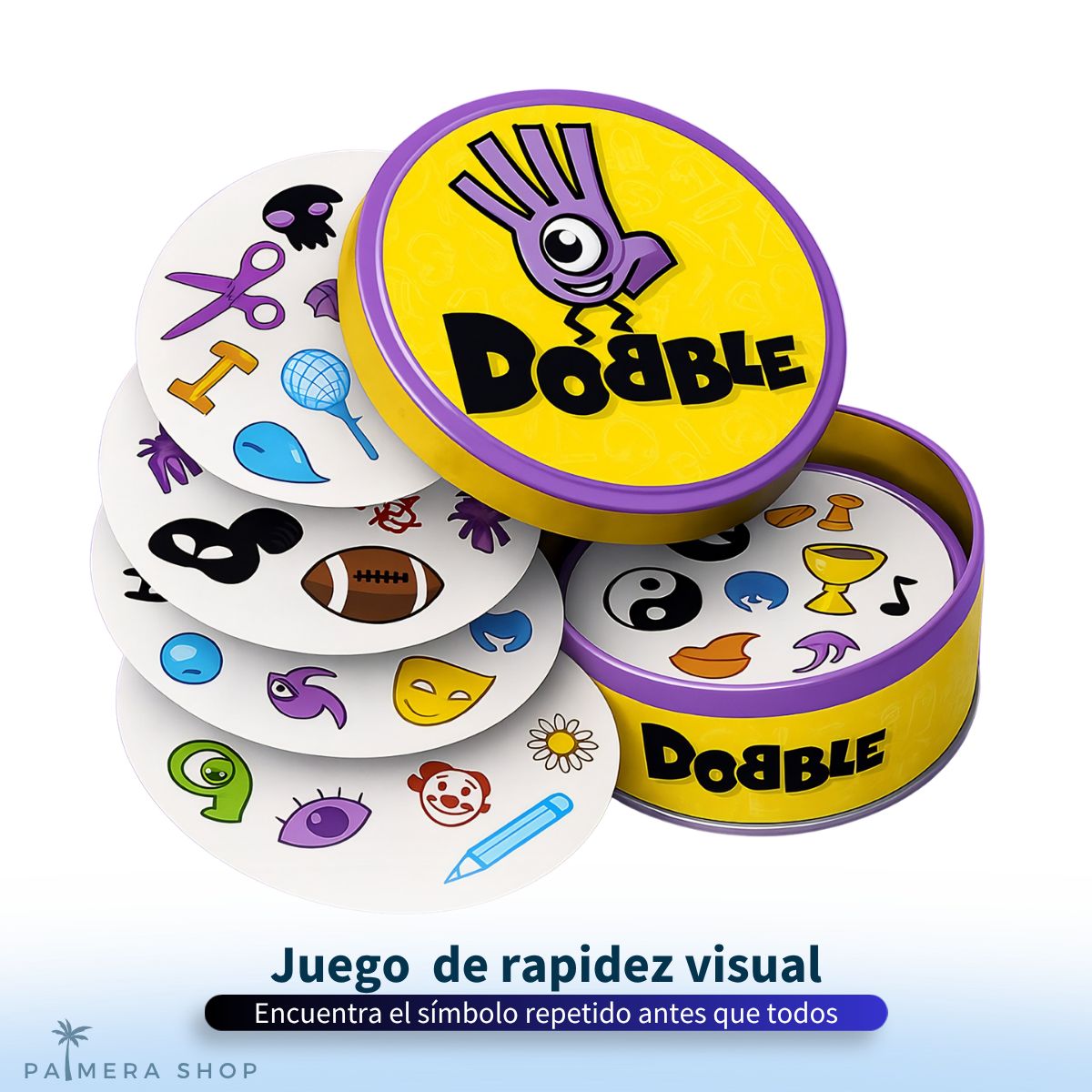 GENERICO - Juego De mesa Integración Familiar Percepción Visual spot it