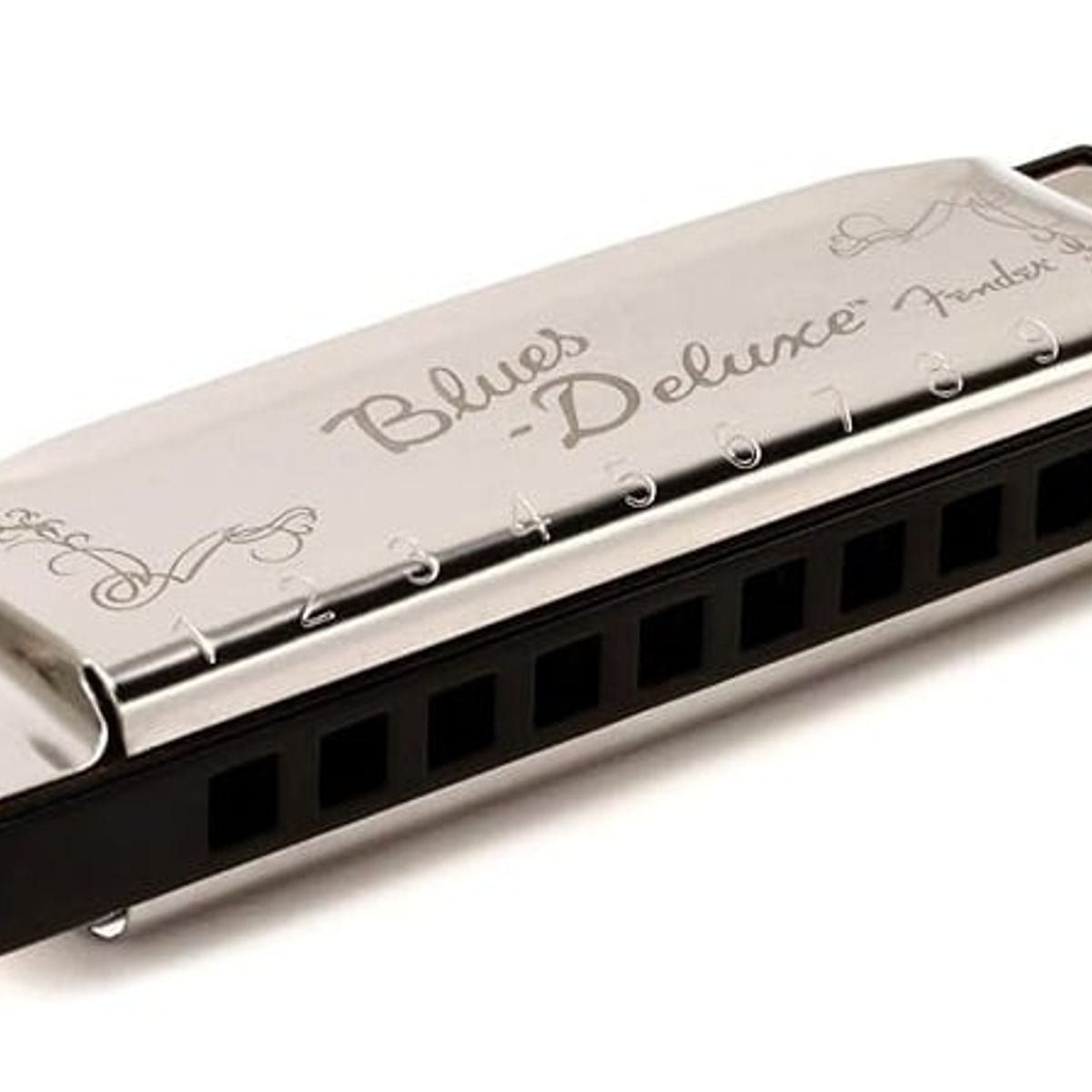FENDER - Armónica Fender Blues Deluxe Harmonica tipo c Cromada