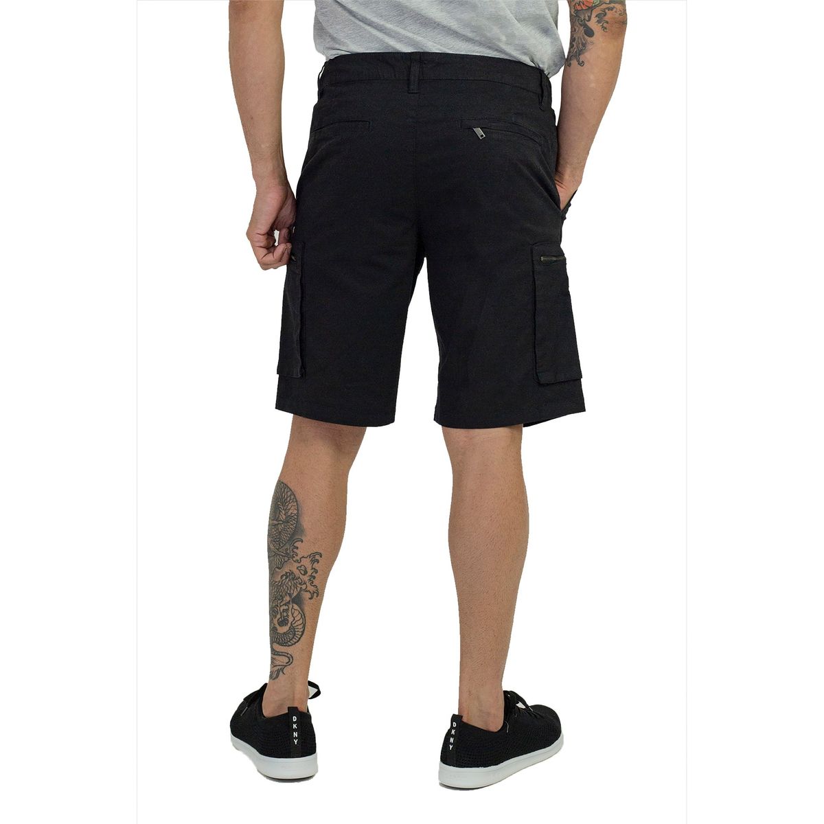 DKNY - Bermuda Dkny Blk para Hombre Negro