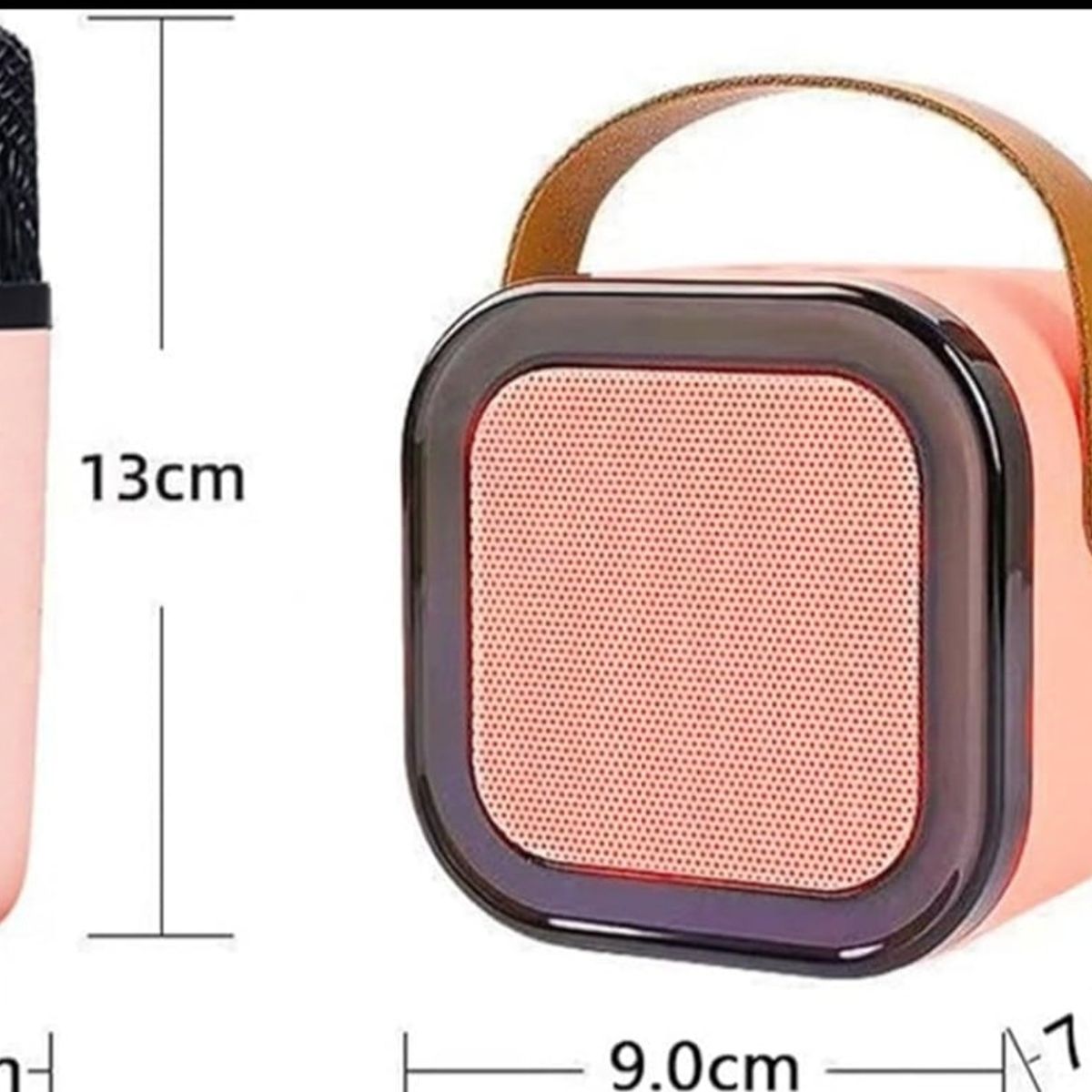 GENERICO - Parlante Bluetooth con 2 micrófonos bafle karaoke altavoz