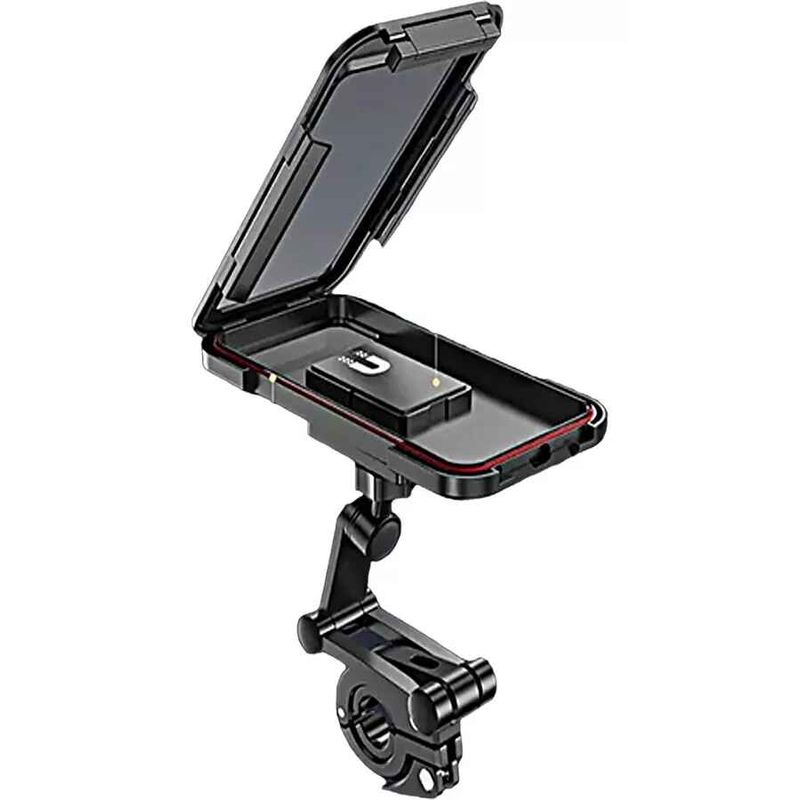 GENERICO - Soporte Portacelular Motobici Universal Impermeable Gps