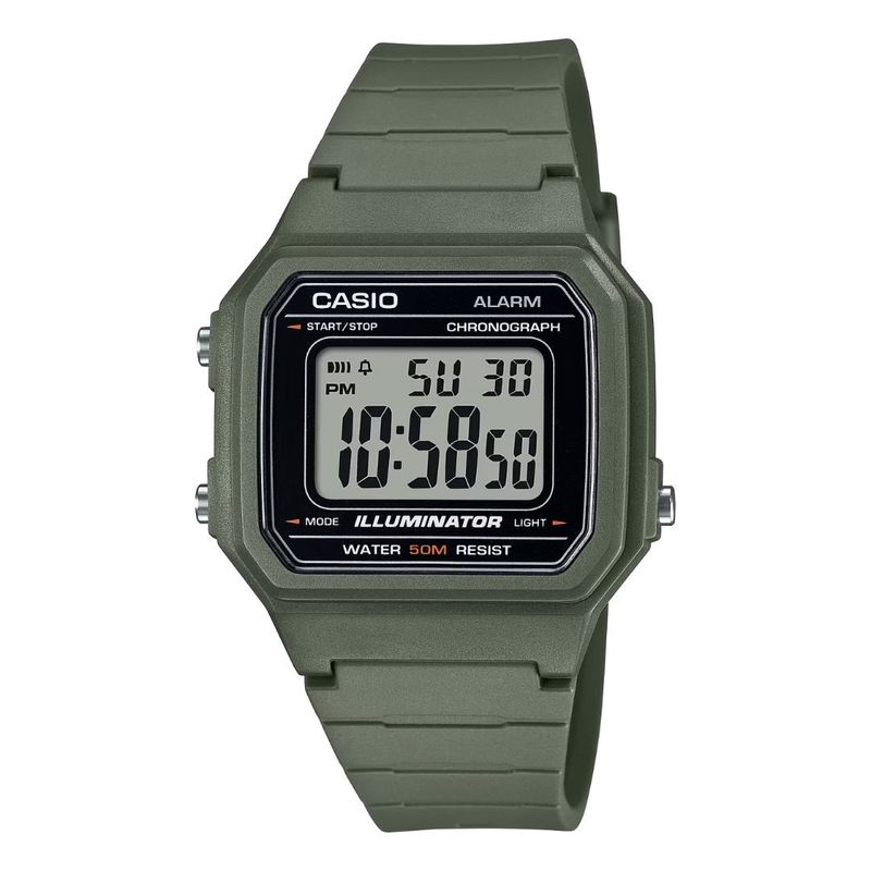 CASIO - Reloj Casio Modelo W-217H-3A Diseño Deportivo