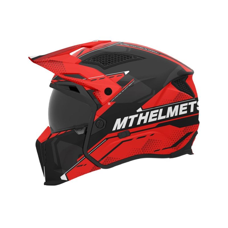 MT HELMETS - CASCO MT STREETFIGHTER SV S GORON B5 MATE TALLA XXL