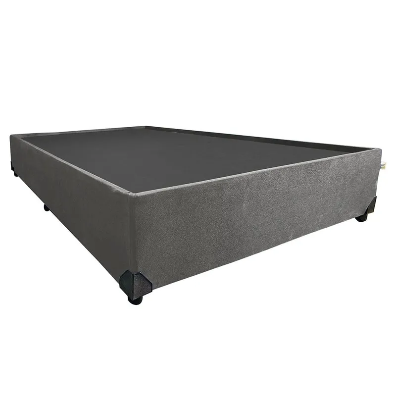 GENERICO - Base Cama Wide 120x190x33 Plata