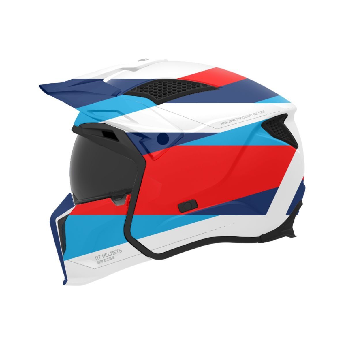 MT HELMETS - CASCO MT STREETFIGHTER SV S DIGITAL A5 BRILLO TALLA S