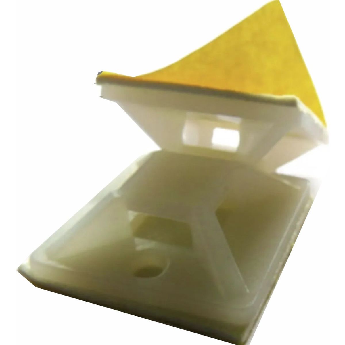 ADLER - Bases Adhesivas Ul 94, 25x25mm Por 50 Unidades Marca Adler (blanco).