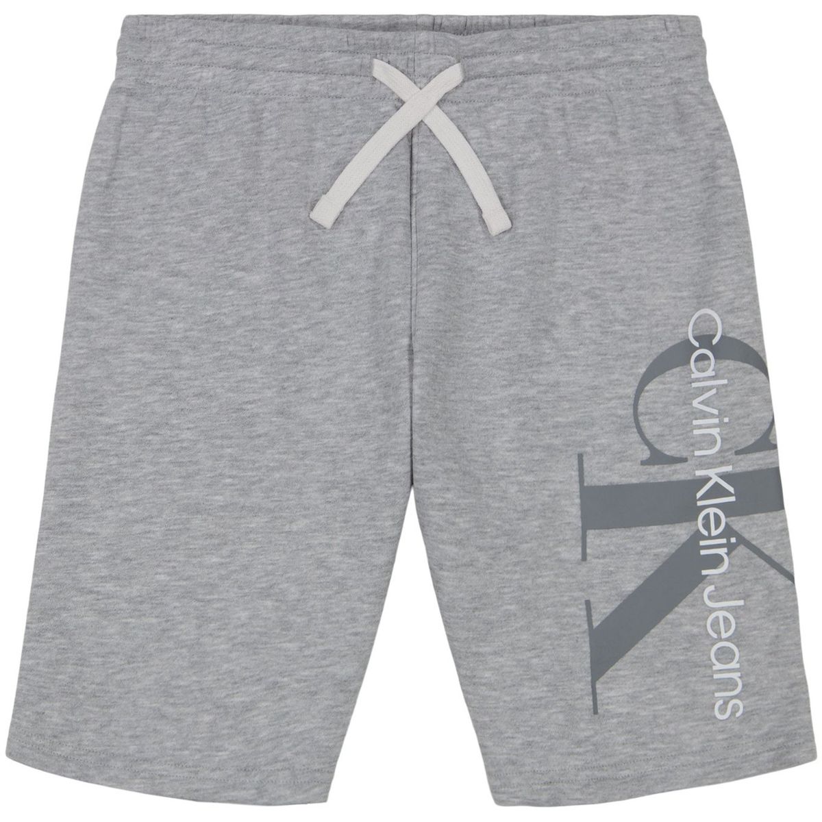 CALVIN KLEIN - Pantaloneta gris con monograma para niño Calvin Klein
