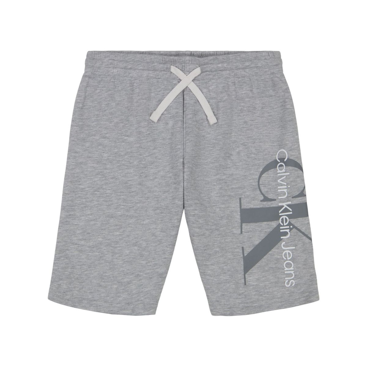 CALVIN KLEIN - Pantaloneta gris con monograma para niño Calvin Klein