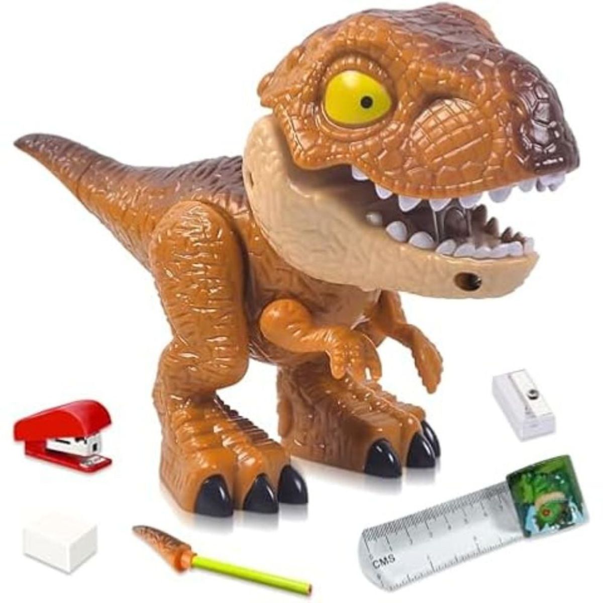 GENERICO - Dinosaurio 5 En 1 Set De Papeleria Escolar