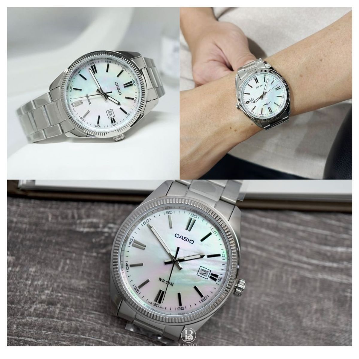 CASIO - Reloj Casio Modelo MTP-1302DS-7A Caballero Diseño Elegante