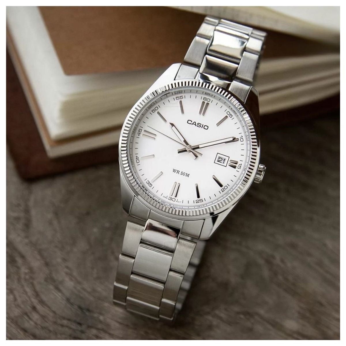 CASIO - Reloj Casio Caballero  MTP-1302D-7A1 Diseño Elegante