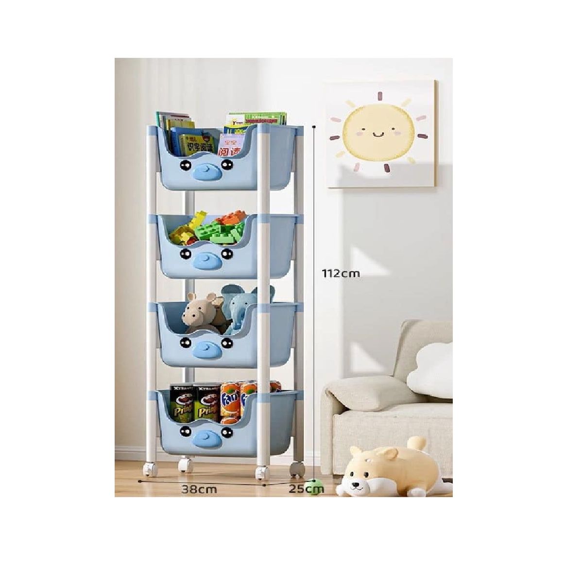 MUNDO BEBE - Armario Infantil Organizador  Ropa Y Juguetes Niña Niño