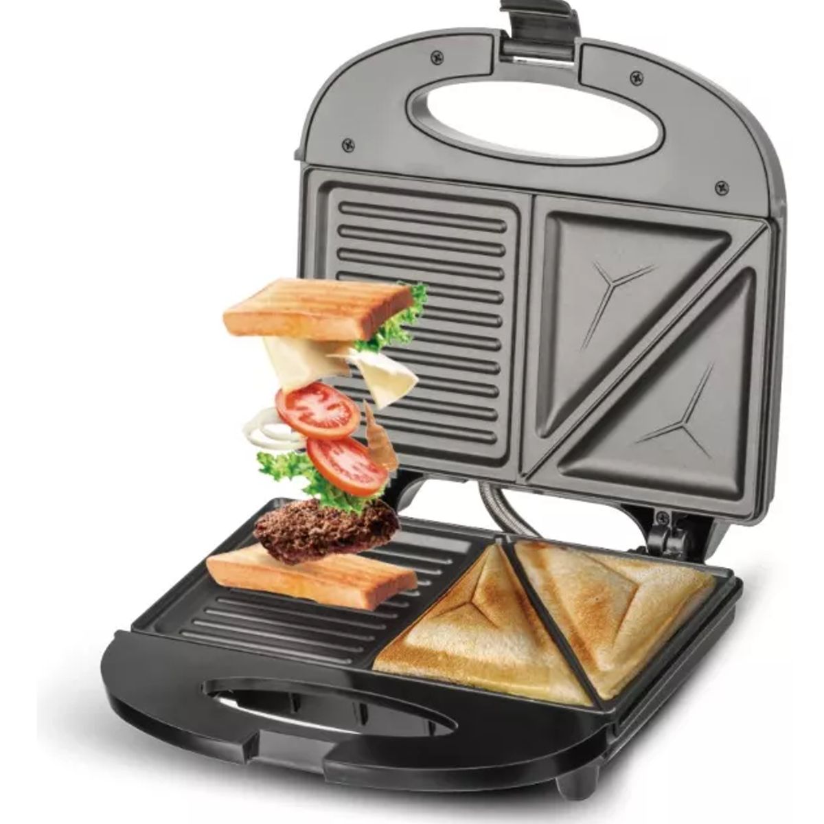 GENERICO - Sandwichera Eléctrica Tostadora