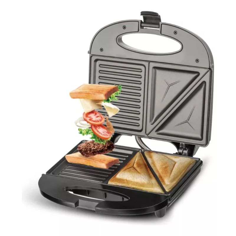 GENERICO - Sandwichera Eléctrica Tostadora