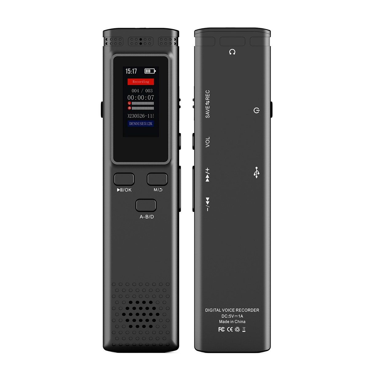 GENERICO - Grabadora De Voz Digital De 64 Gb Grabadora Periodiasta