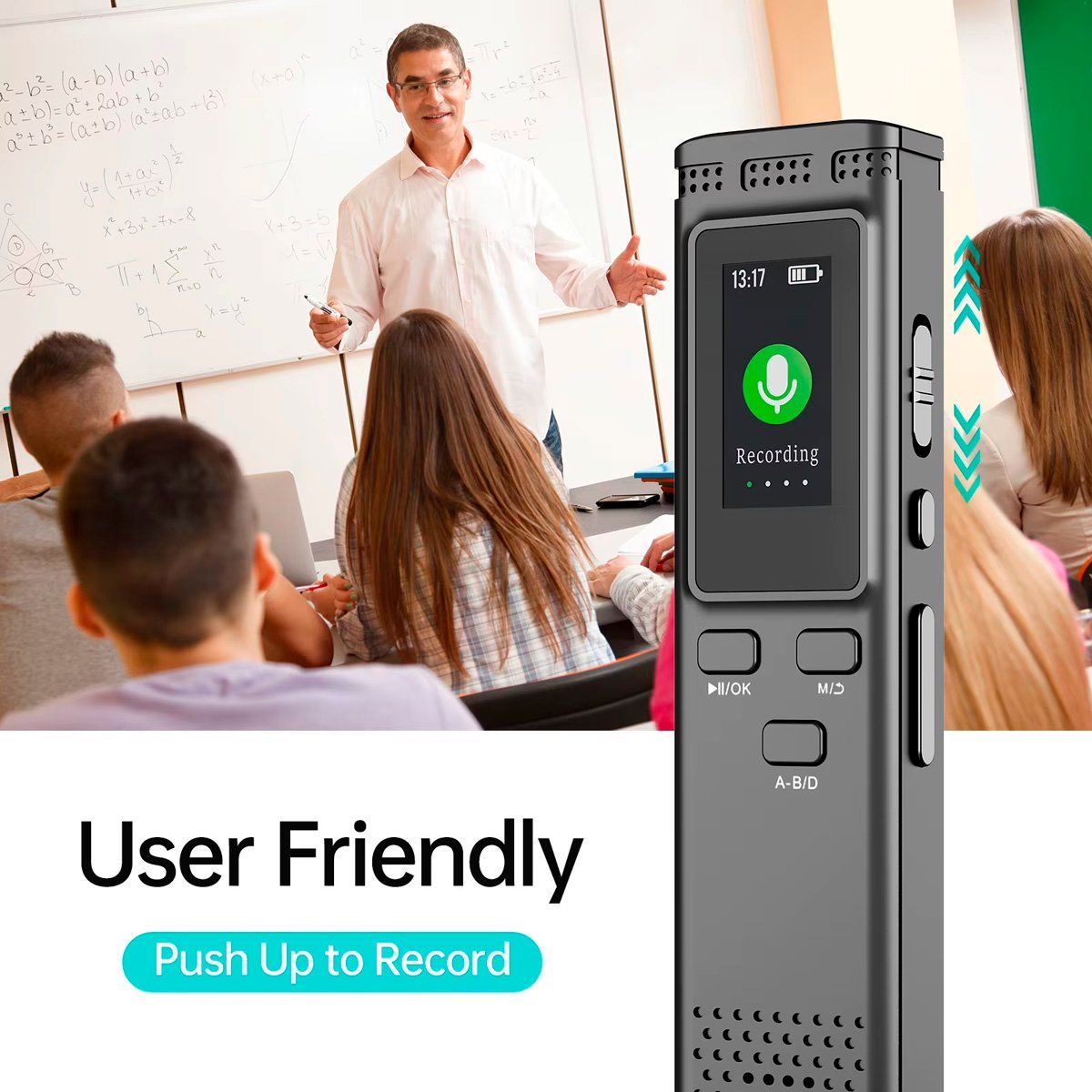 GENERICO - Grabadora De Voz Digital De 64 Gb Grabadora Periodiasta