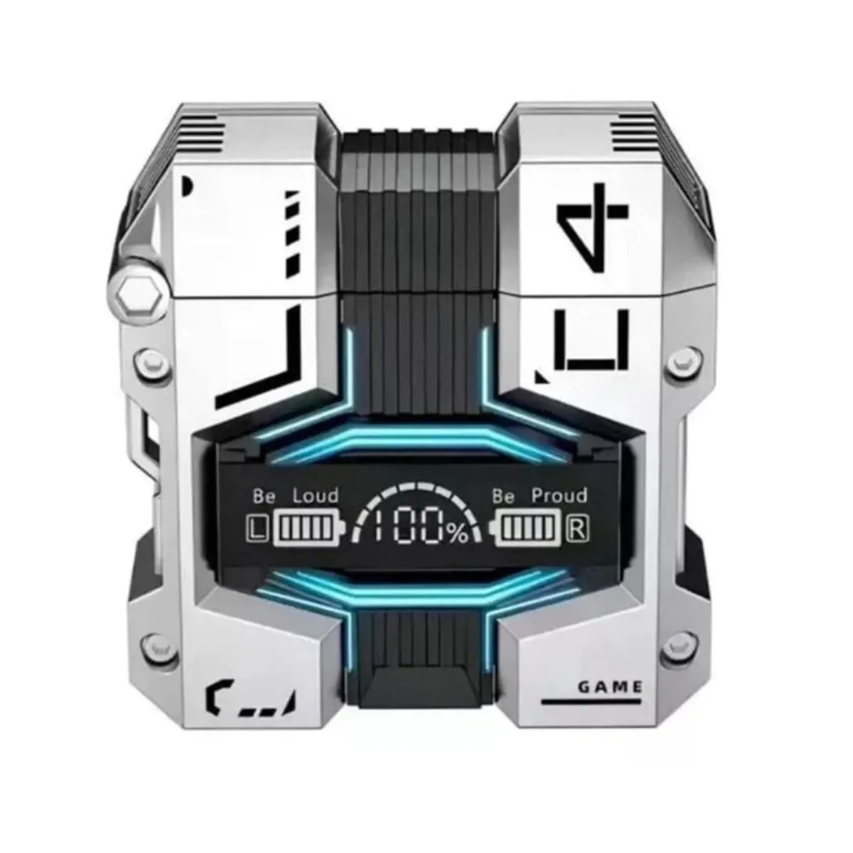 GENERICO - Audífonos Gamer M45 Power Bank Gris Bluetooth V54