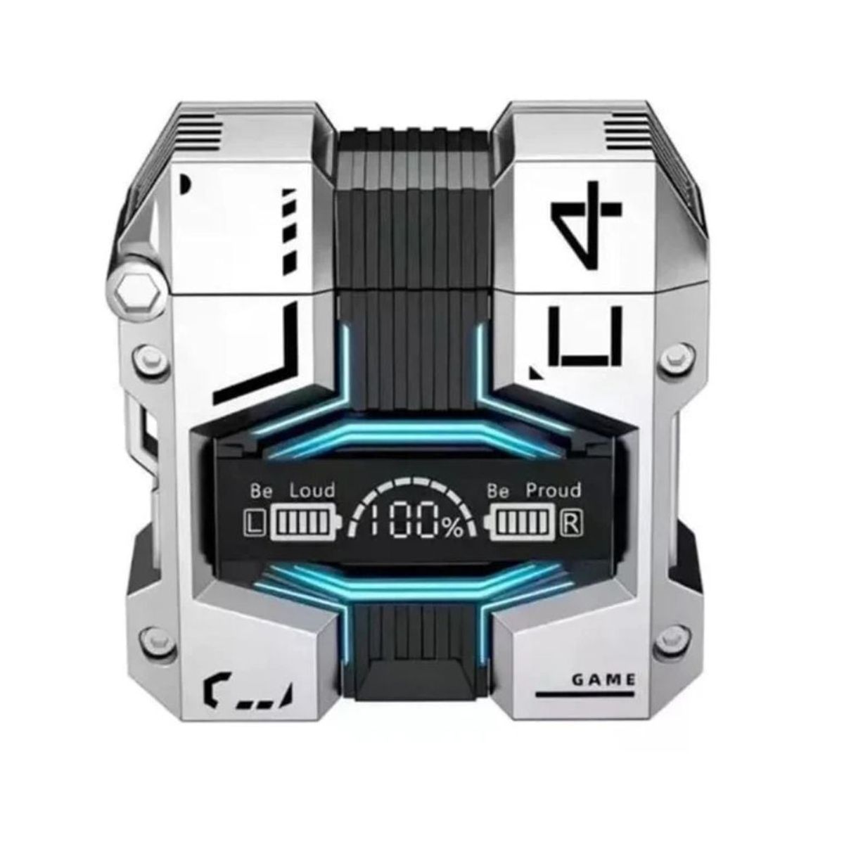 GENERICO - Audífonos Gamer M45 Power Bank Gris Bluetooth V54
