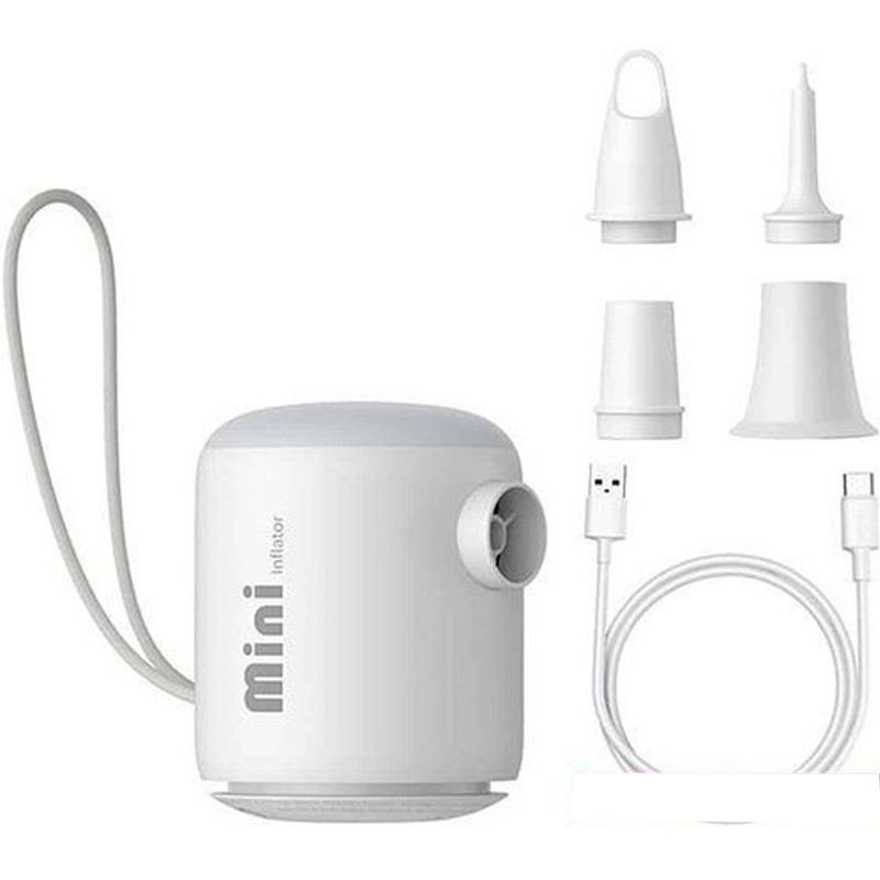BASEUS - Mini Bomba Aire Portatil Inflador Eléctrico Colchon Inflable