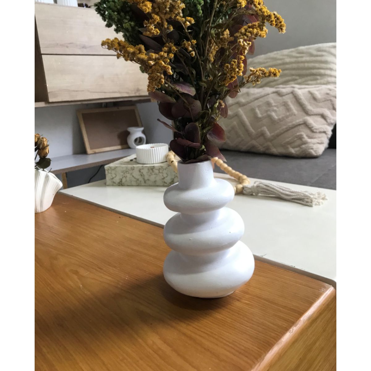 DECORACIONES ALE Y GABI - Jarron  Decorativo 8X11cms Monaco