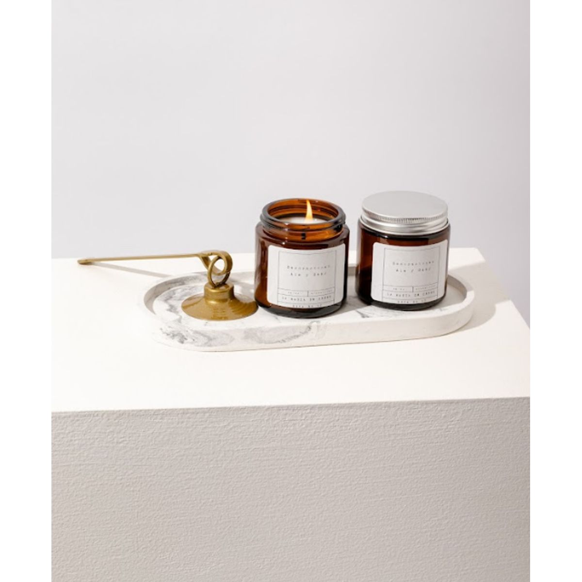 DECORACIONES ALE Y GABI - Adorno Apagavelas Dorado 16cms Largo