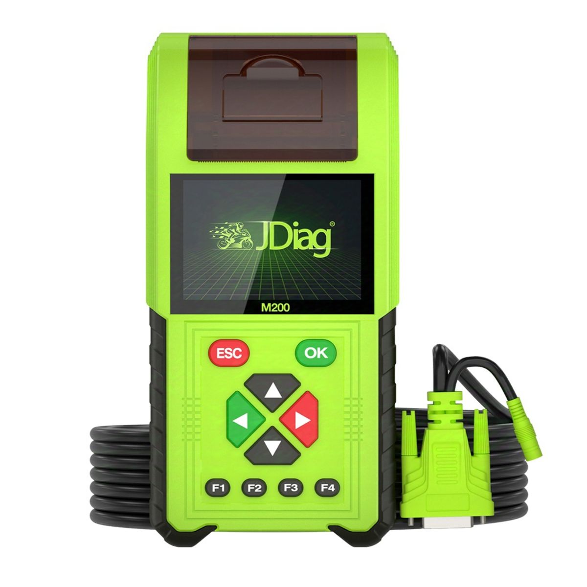 GENERICO - Scanner Multimarca Motocicletas M200 jdiag 17 conectores