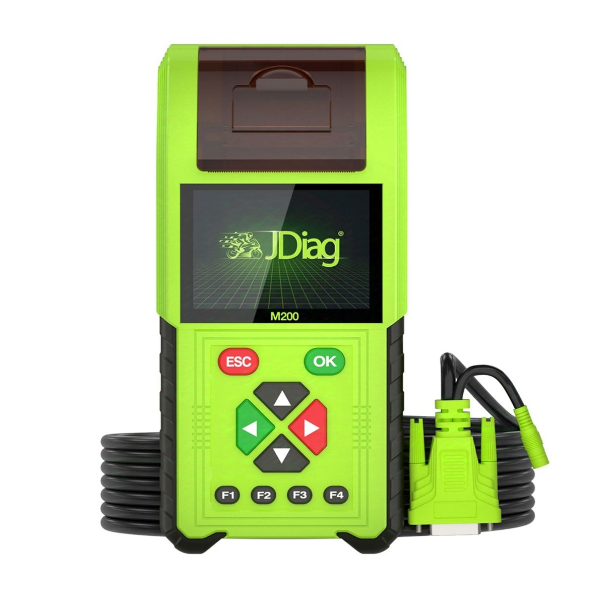 GENERICO - Scanner Multimarca Motocicletas M200 jdiag 17 conectores