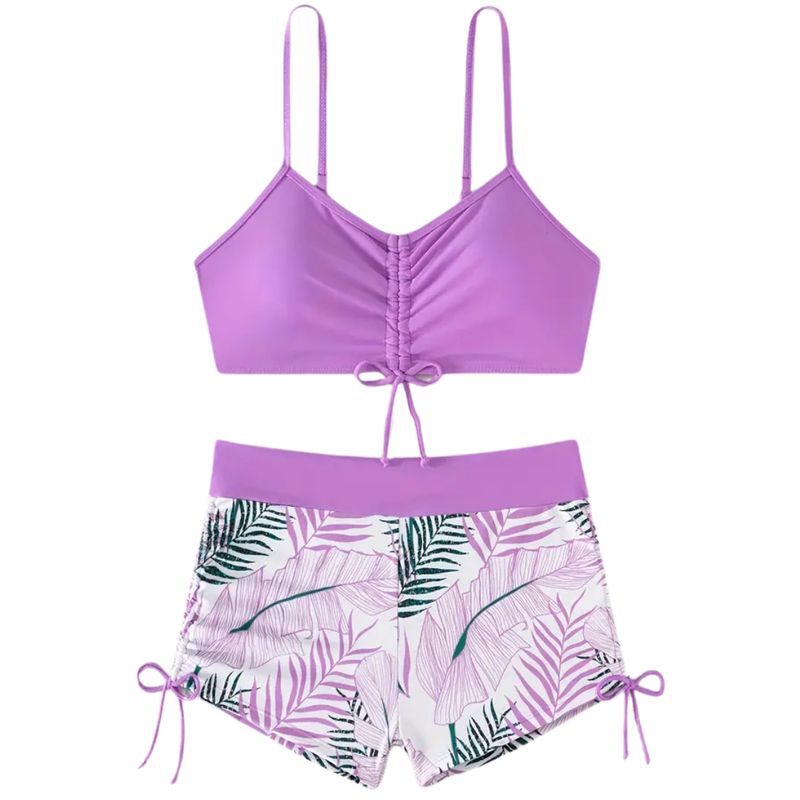 YURELKSHOP - TRAJE DE BAÑO TANKINI 2 PIEZAS VESTIDO