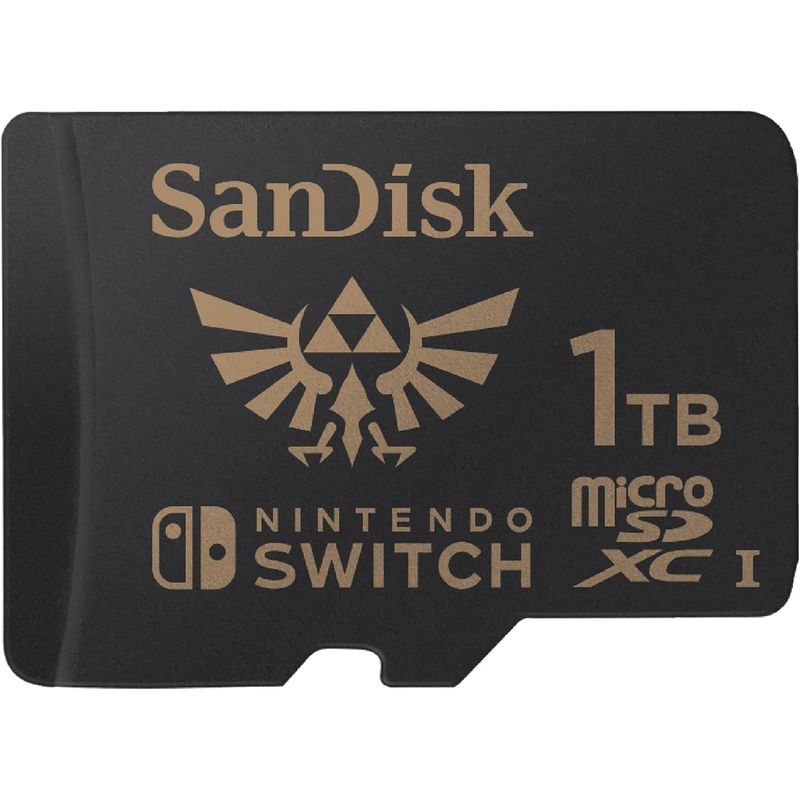 SANDISK - Tarjeta microSDXC 1TB SanDisk para Nintendo Switch - SDSQXAO
