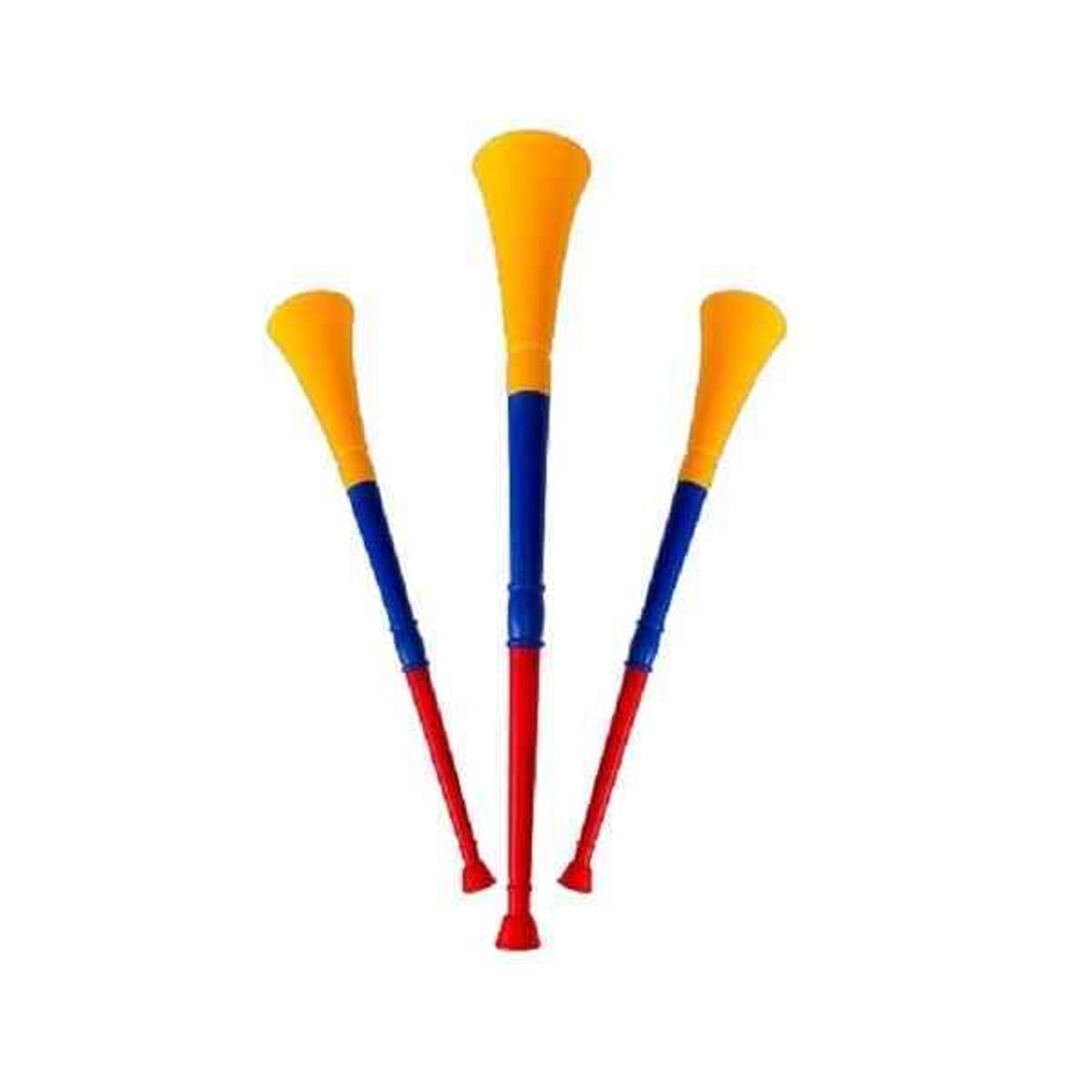 GENERICO - Vuvuzela Corneta Trompeta Colombia Mundial Pito Futbol 40cm