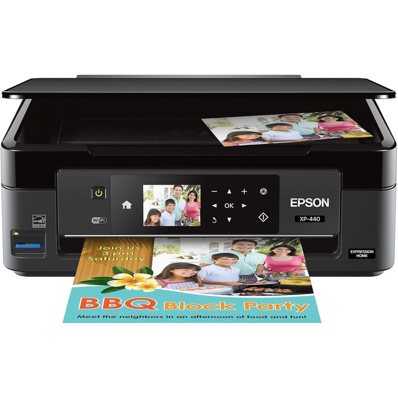 EPSON - Impresora Epson XP-440 Inalámbrica con Escáner y Copiadora
