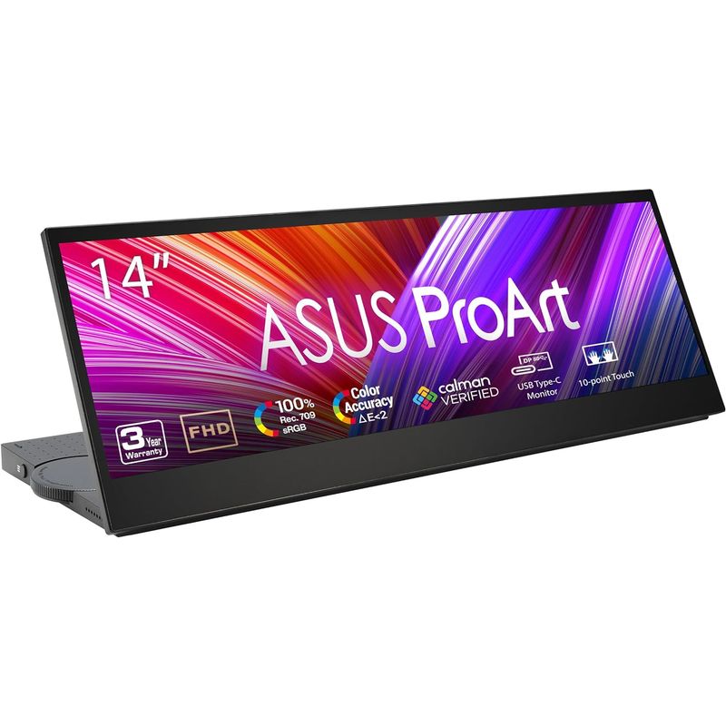 ASUS - Pantalla Táctil Portátil 14” ASUS ProArt PA147CDV, 32:9