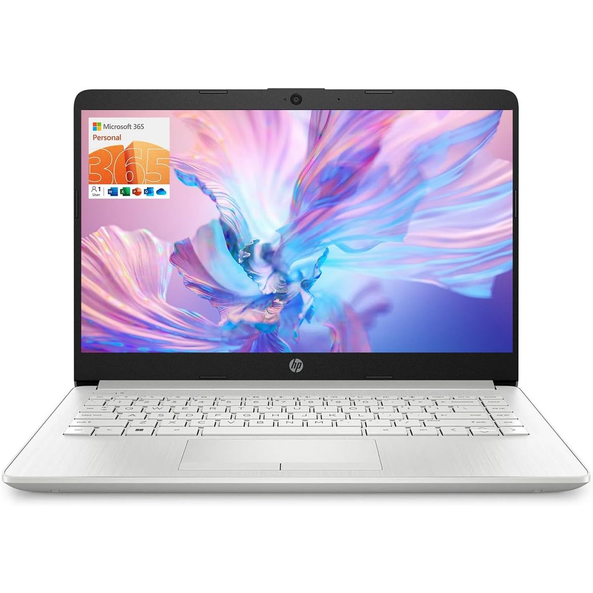 HP - Laptop HP 14 Intel N4120, 16GB RAM, 64GB eMMC, Windows 11