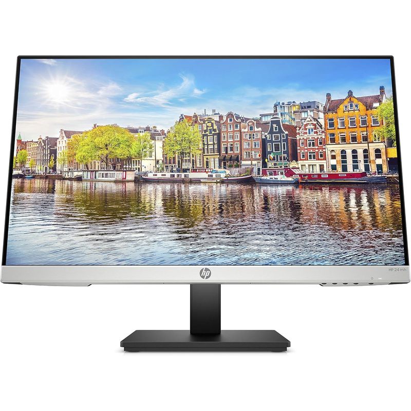 HP - Monitor HP 24mh FHD, 23.8 IPS, Altura Ajustable, 1D0J9AA