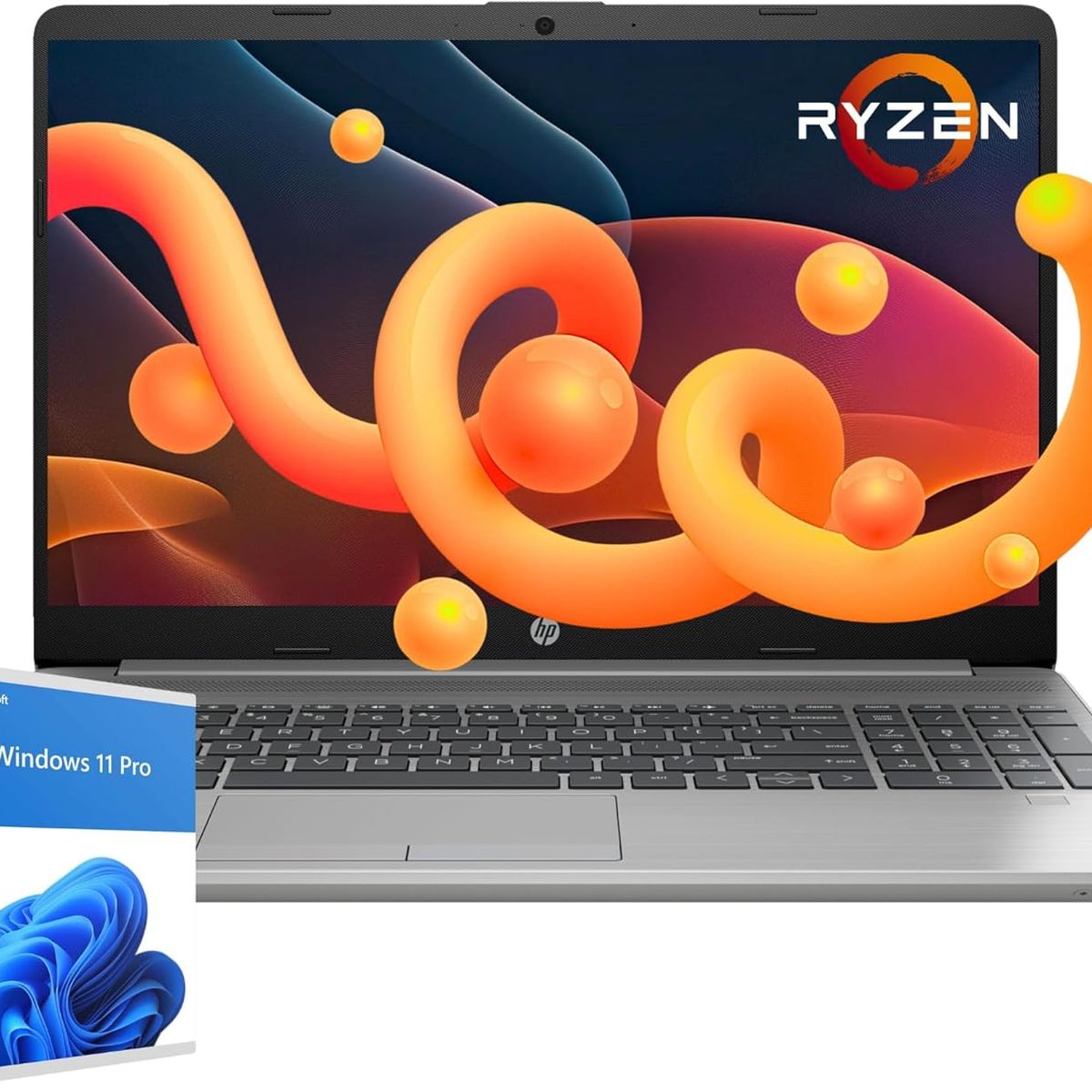 HP - Laptop HP 255 G10, 32GB RAM, 1TB SSD, Ryzen 3 7330U