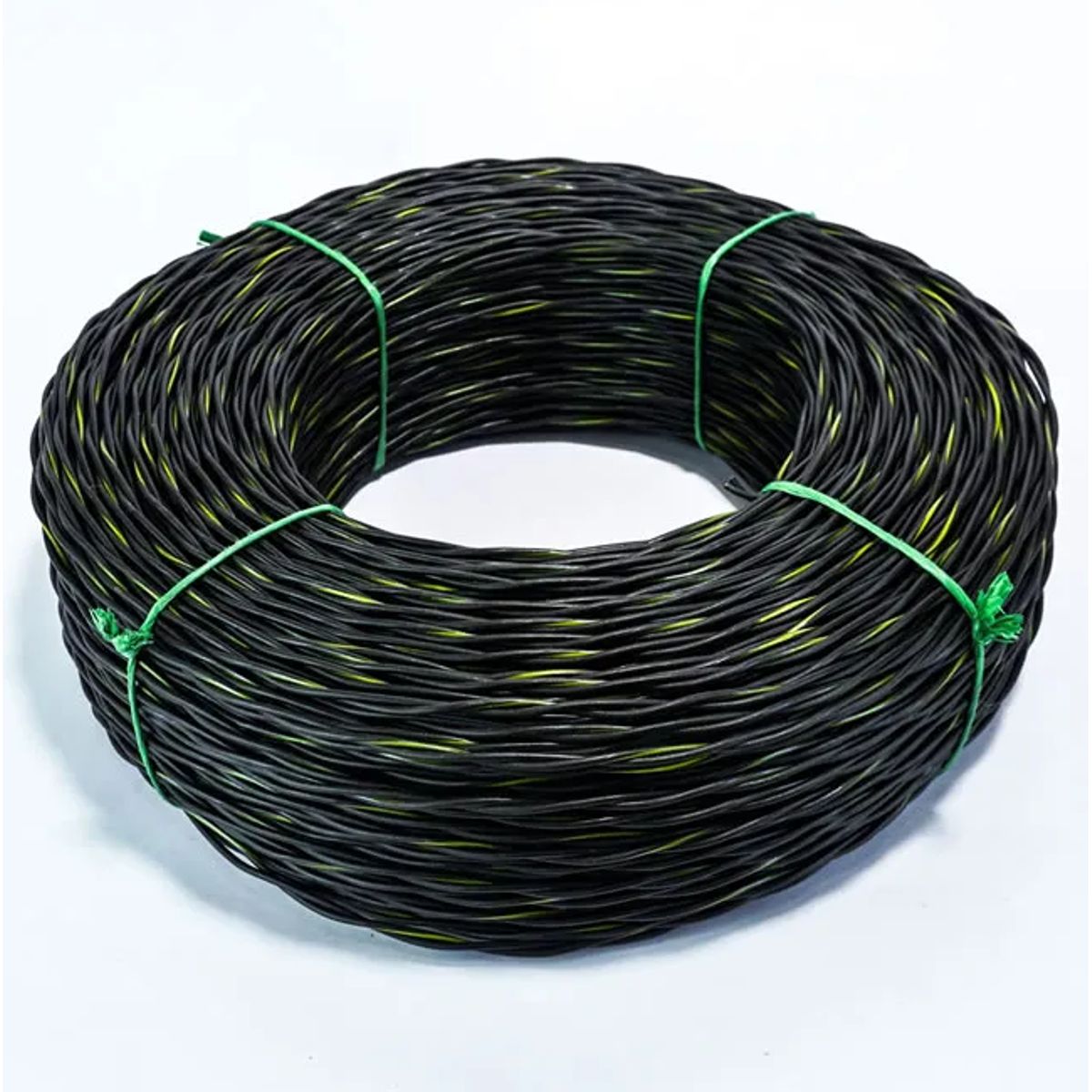 ZER - CABLE NEOPRENO 100% COBRE TRENZADO NEGRO 2 X22 200 METROS