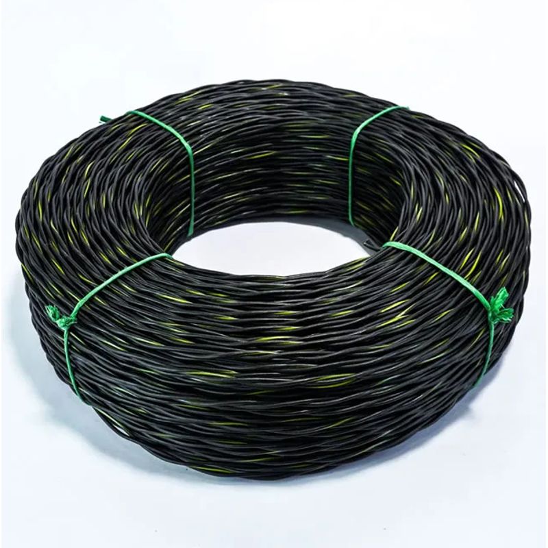 ZER - CABLE NEOPRENO 100% COBRE TRENZADO NEGRO 2 X22 200 METROS