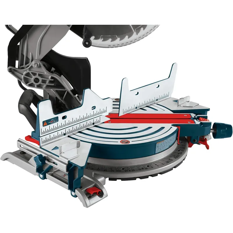 BOSCH - Kit de parada de corona para sierras de inglete MS1233 con perillas y hardware de montaje
