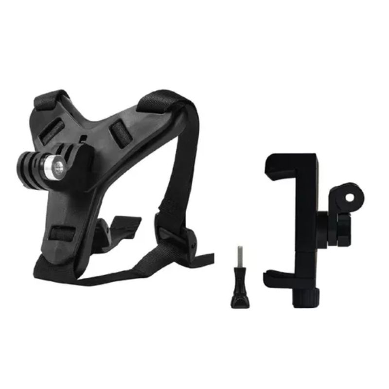 INNOVA - Soporte De Casco Para Celular Gopro Camaras Accion Innovo