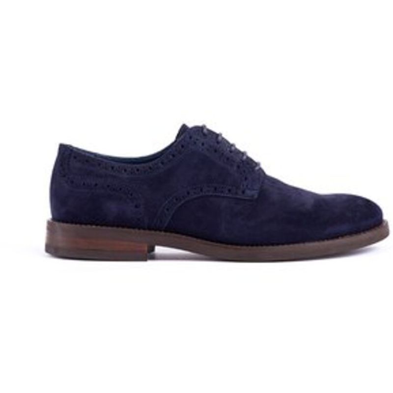 OVERSTATE - Zapatos Casuales Overstate en Cuero Azul Oscuro