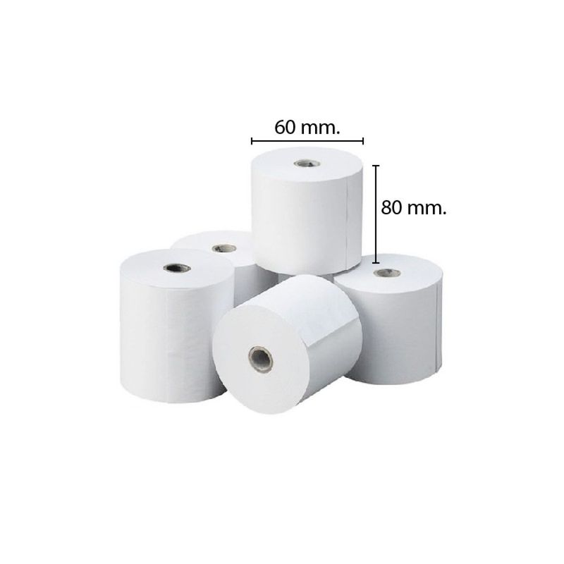 GARABATOS - Caja Rollo Termico 80 X 60 Corriente X60 Unidades