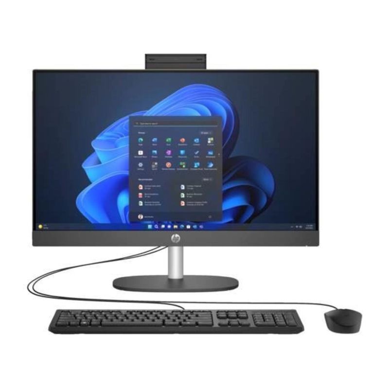 HP - Computador Hp Todo en uno 240 G10 IntelCorei5-1335U RAM8GB SSD512GB W11Pro Negro