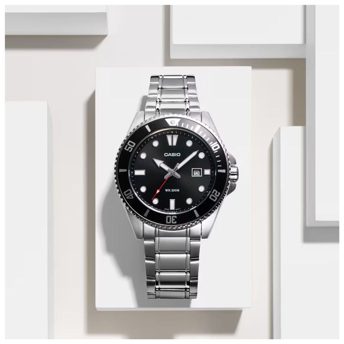 CASIO - Reloj Casio MDV-107D-1A1 Para Caballero - Elegante