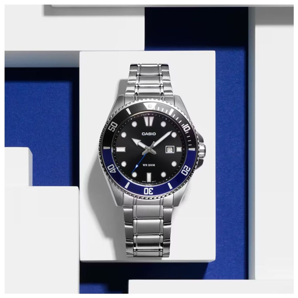 CASIO - Reloj Casio MDV-107D-1A2 Para Caballero - Elegante