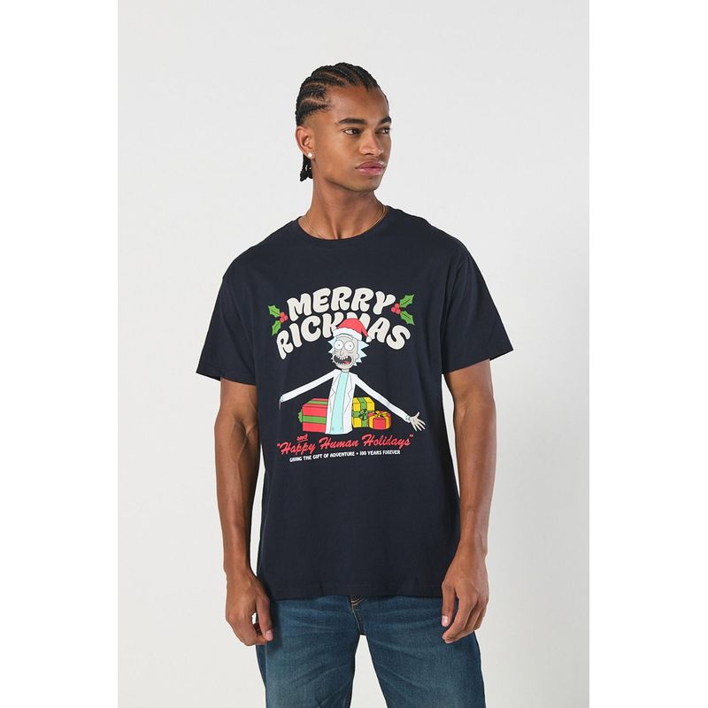 KOAJ - KOAJ Camiseta manga corta con estampado de Rick & Morty. HOMBRE