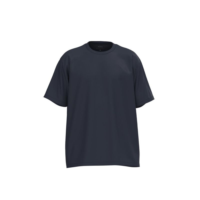 KOAJ - KOAJ Camiseta unicolor oversize con hombro rodado y manga co HOMBRE