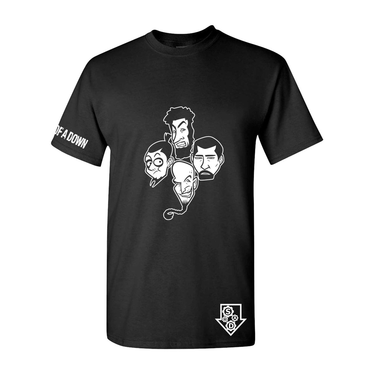 ARITEX - Camiseta System of a Down - SOAD Metal Music