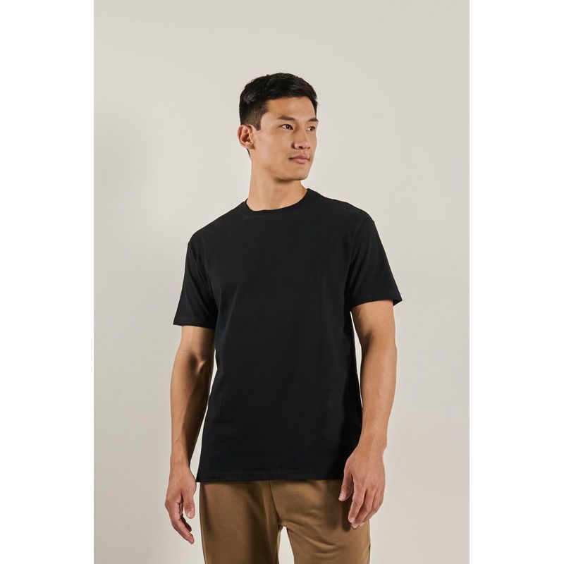 KOAJ - KOAJ Camiseta en algodón unicolor con manga corta HOMBRE